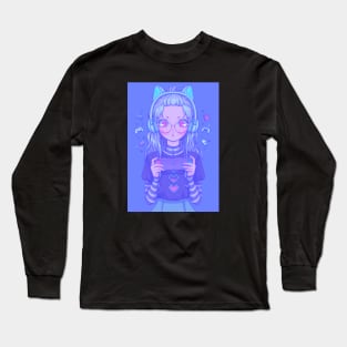 Girl addicted to games Long Sleeve T-Shirt